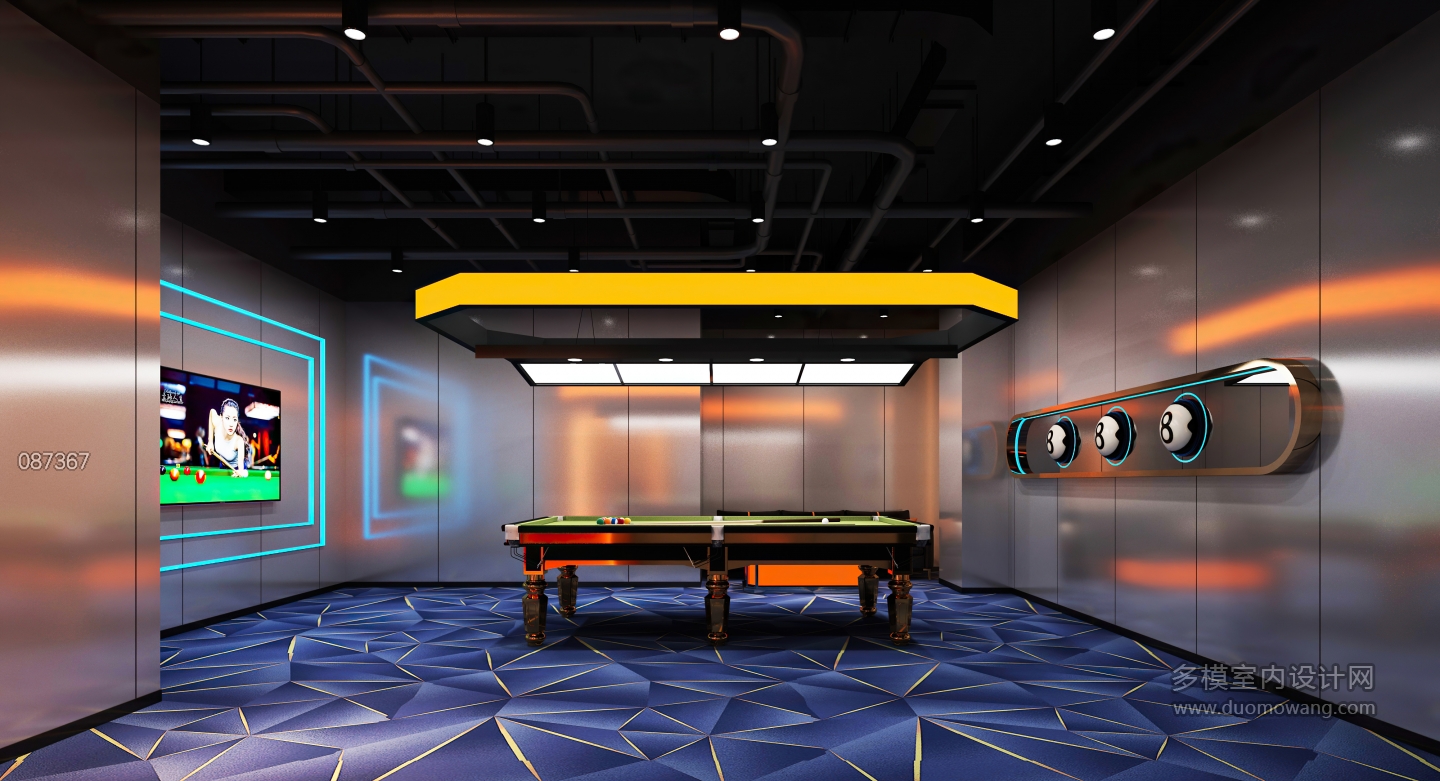 现代台球厅包房1静态 (1)