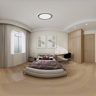 现代简约1F卧室