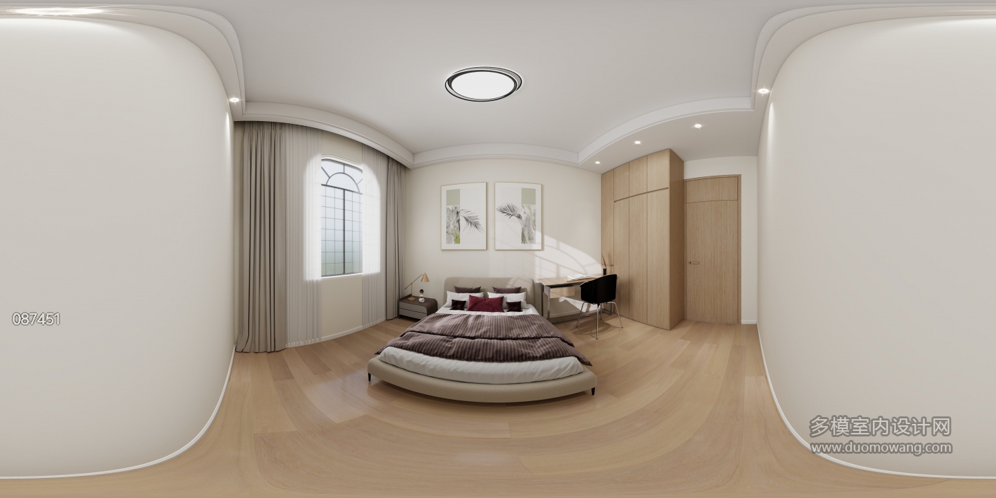 现代简约1F卧室