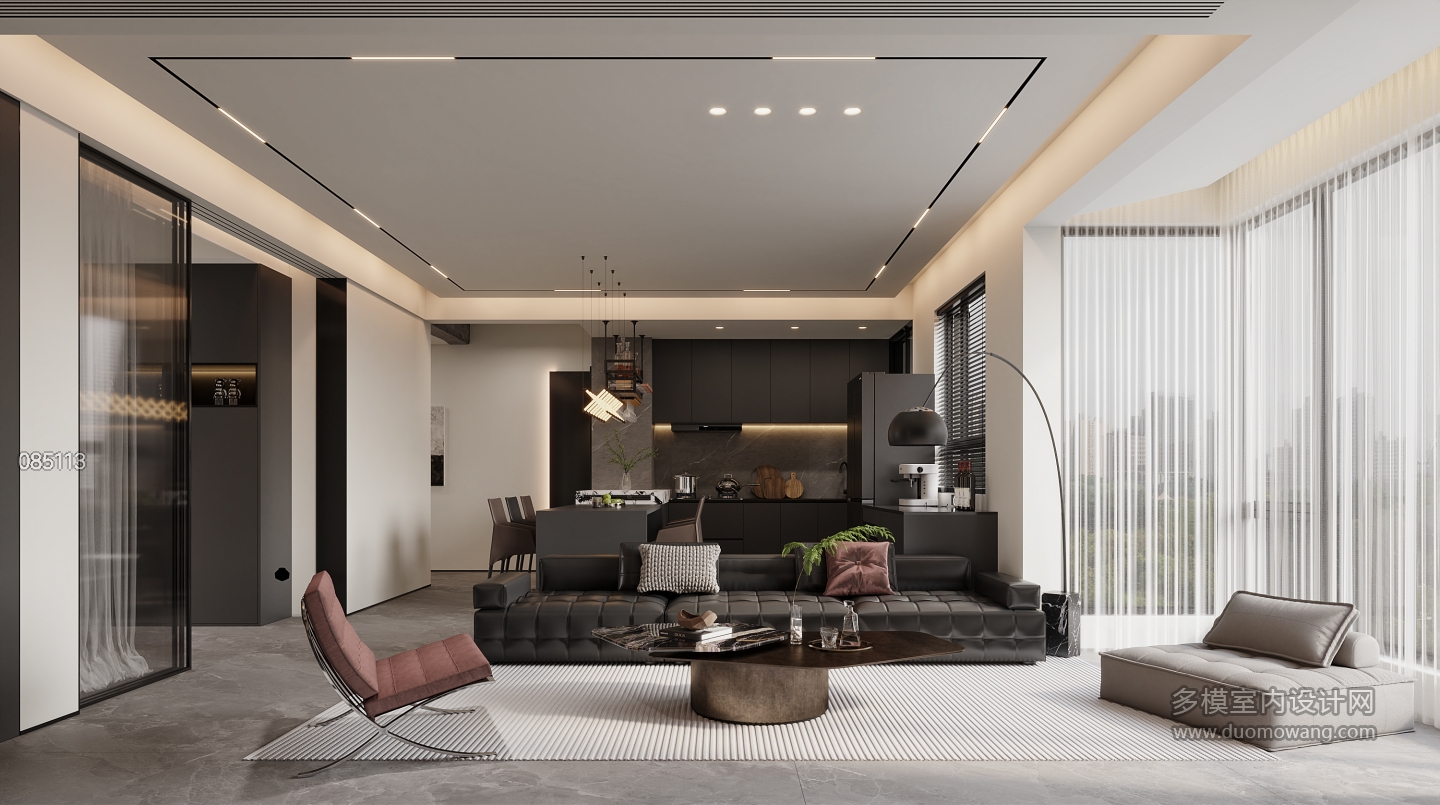 现代沙发背景特写