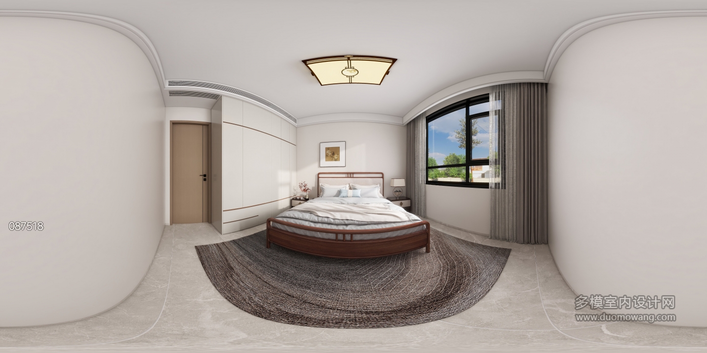 新中式-一楼主卧