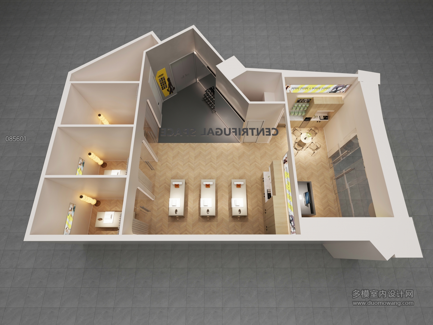 现代健身房鸟瞰1 (1)