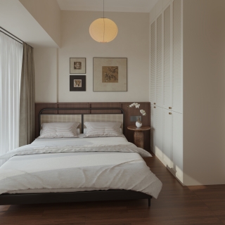 现代 老人房 单张