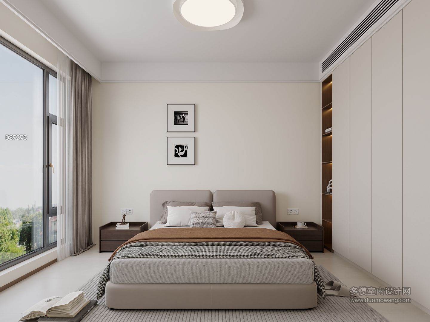 现代中古次卧2单张