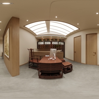 社区医院负一层全景