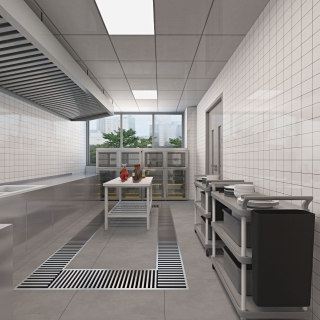 现代 食堂 后厨单张05