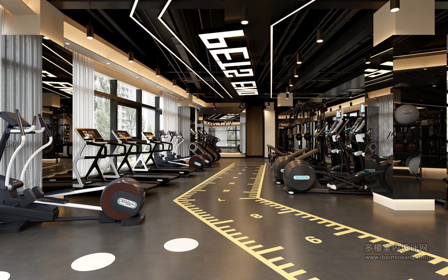 现代健身房特写4_output