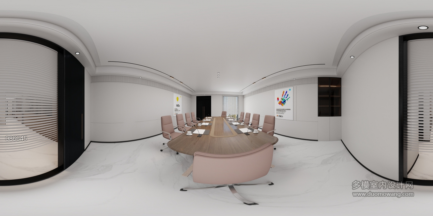 现代办公室会议室