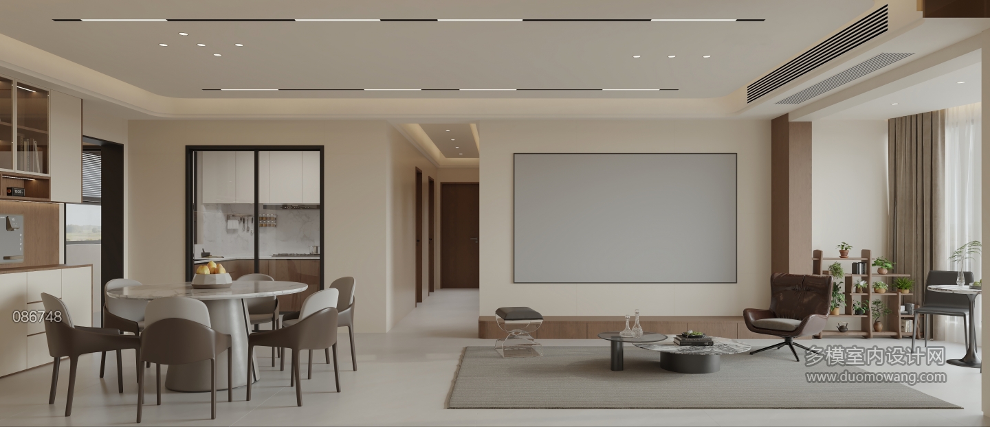 现代 意式 客厅 单张111