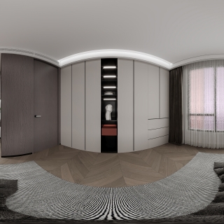 现代2楼次卧全景