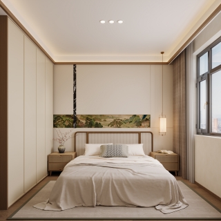 新中式次卧单张