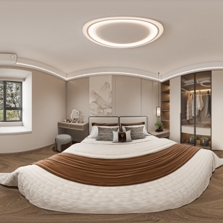 新中式次卧一 360