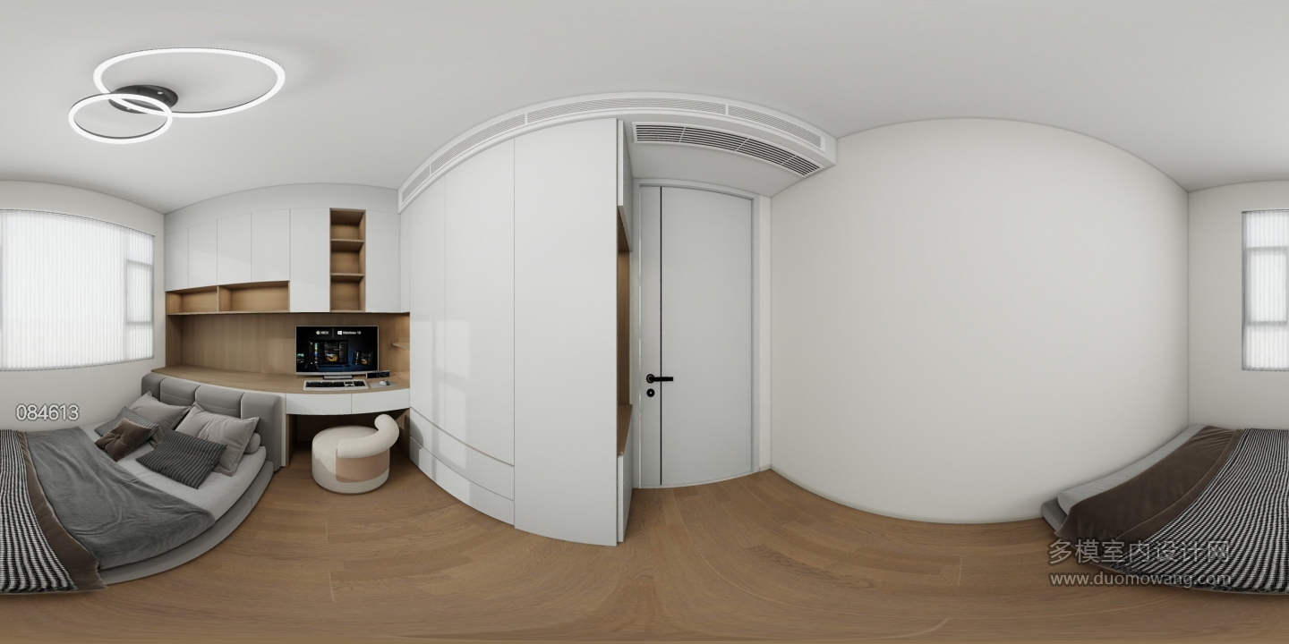 现代简约北次卧