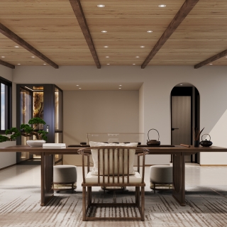 宋式美学三楼茶室1