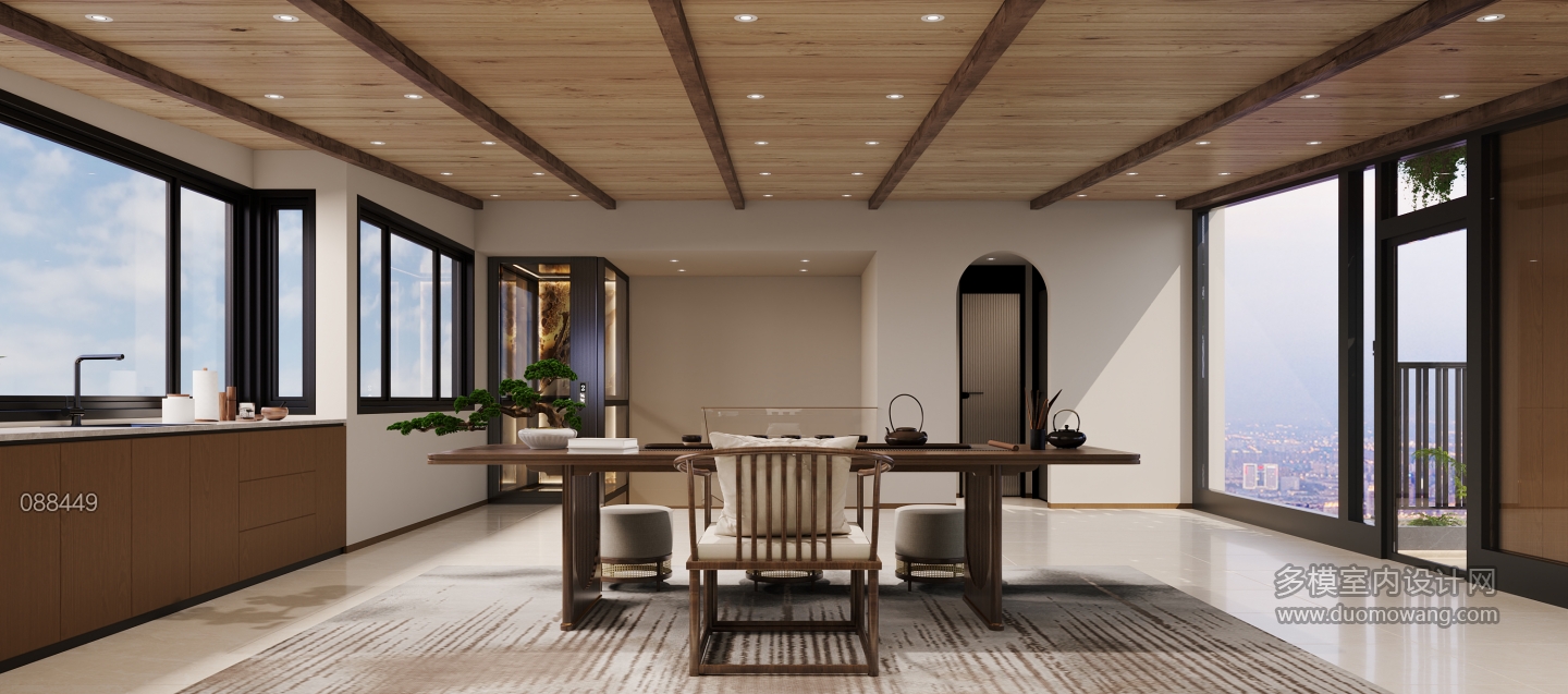 宋式美学三楼茶室1