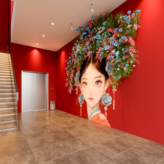 宿迁沐阳店电梯间视角一