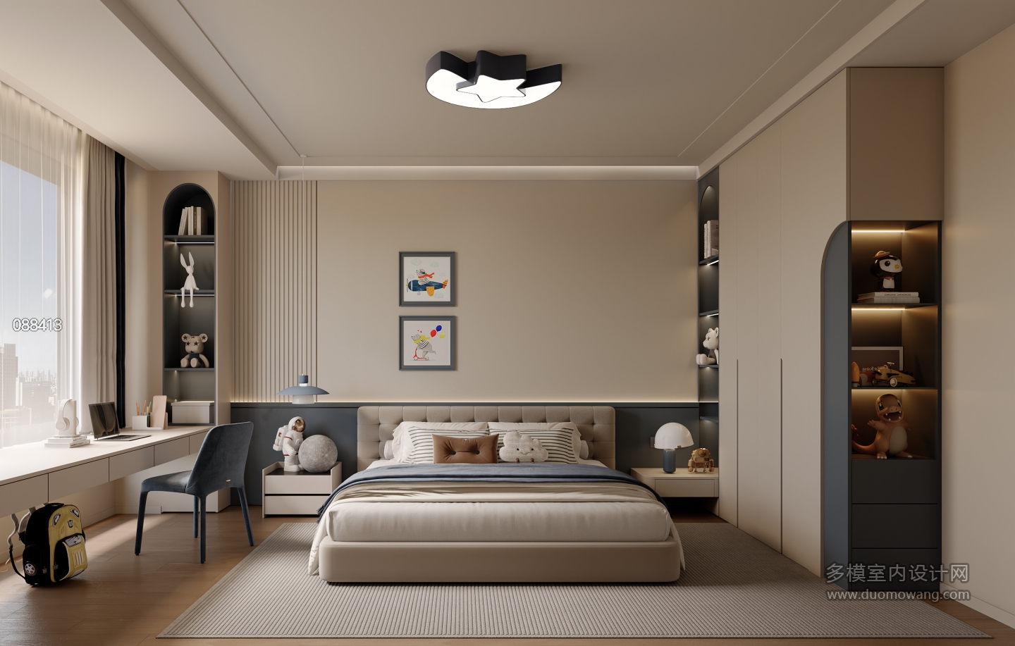 现代 4楼 儿子房