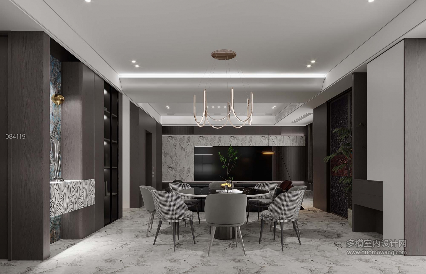 现代1楼客餐厅2