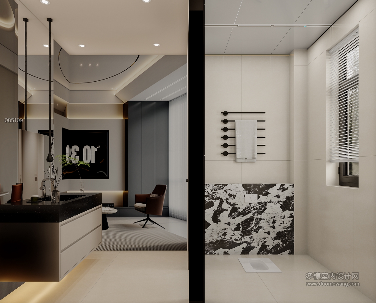 现代-东楚卫生间特写1