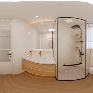 原木风全景客卫