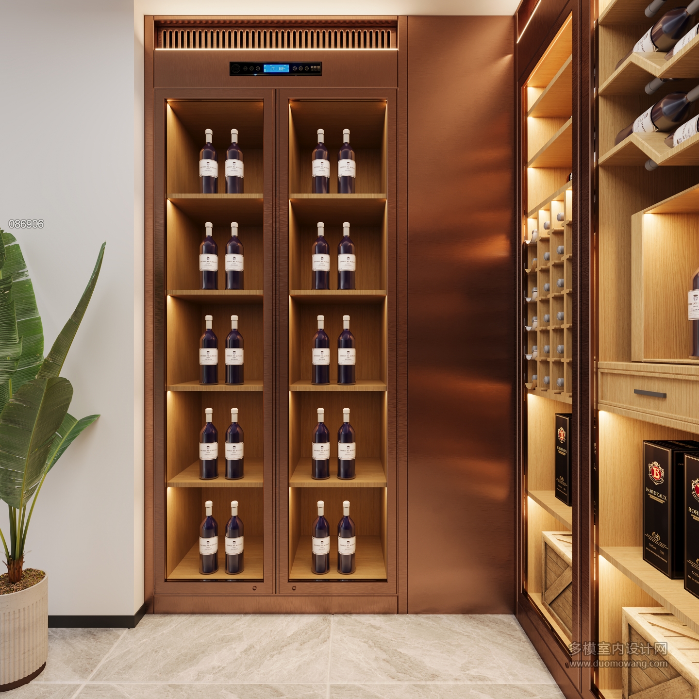 现代酒柜