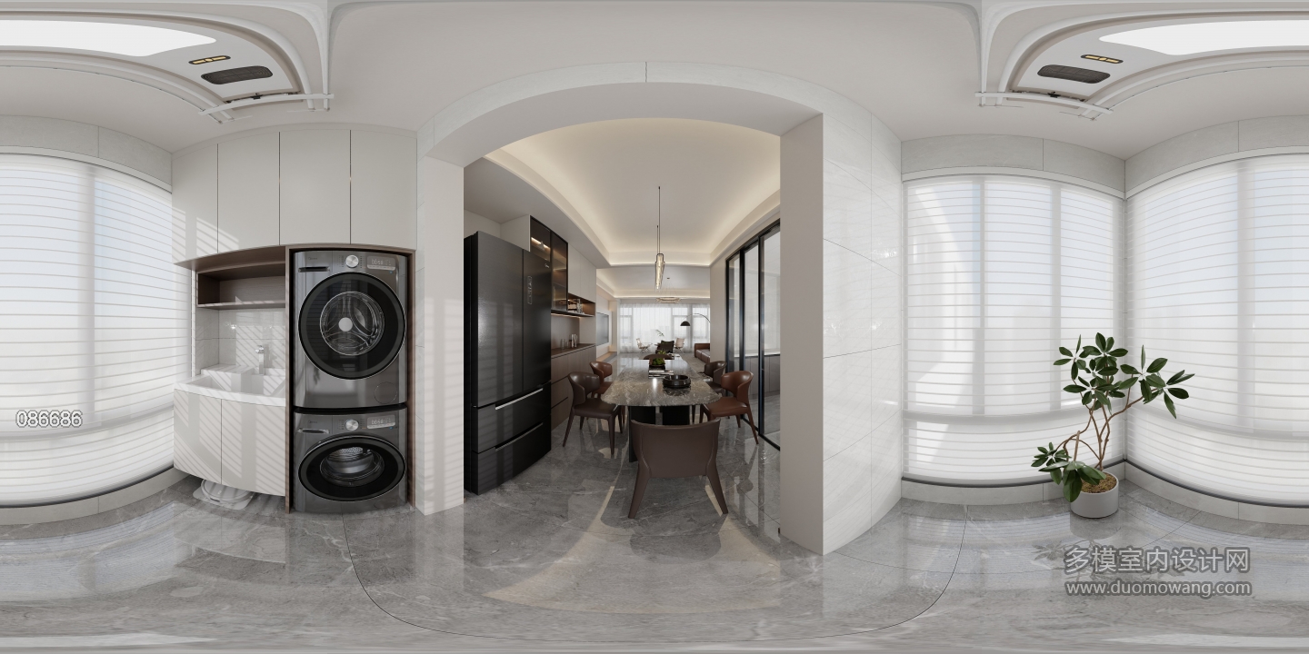 现代意式生活阳台