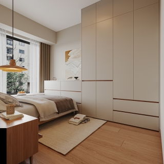 原木风次卧2特写