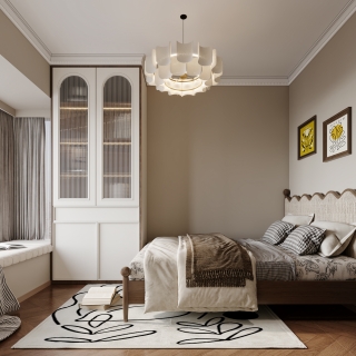 美式儿童房特写