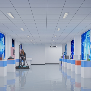 现代展厅1单张2