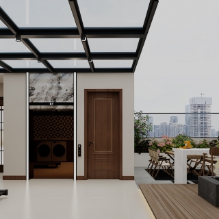 中古风露台静态