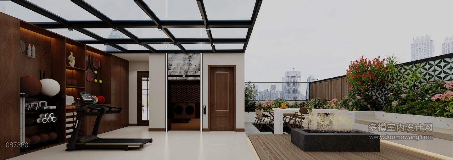 中古风露台静态