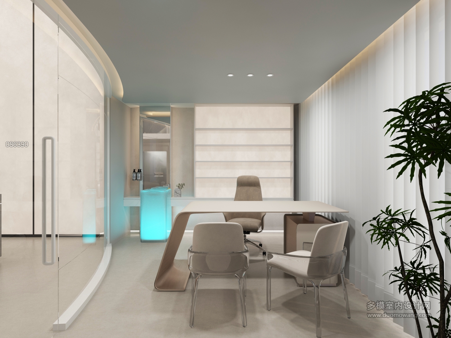 现代美容院诊室-2