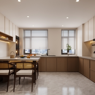 新中式厨房单张