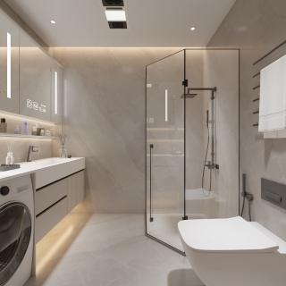 现代公寓2卫生间