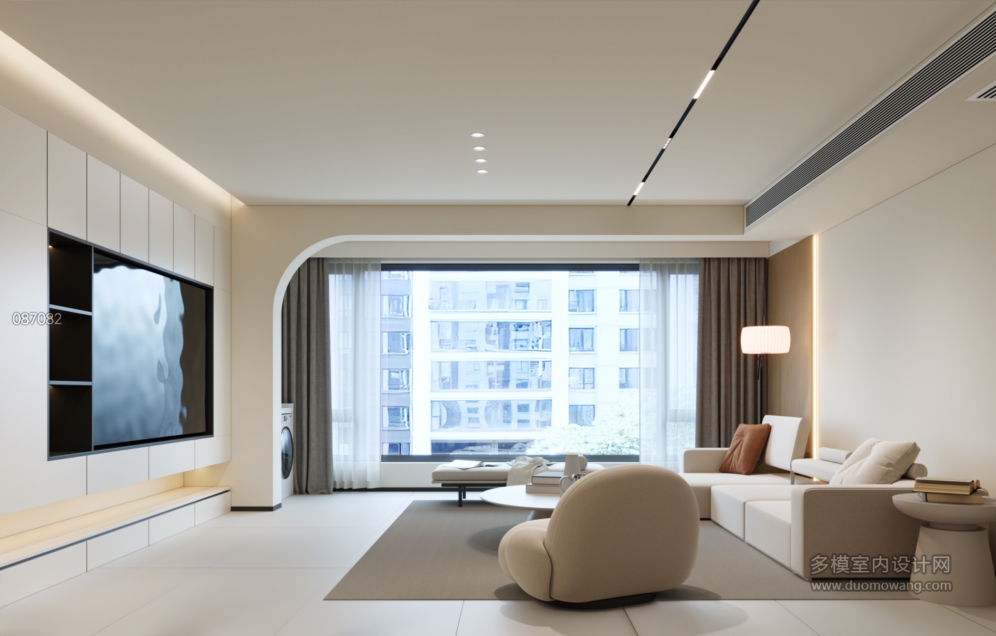 现代客餐厅特写 (1)