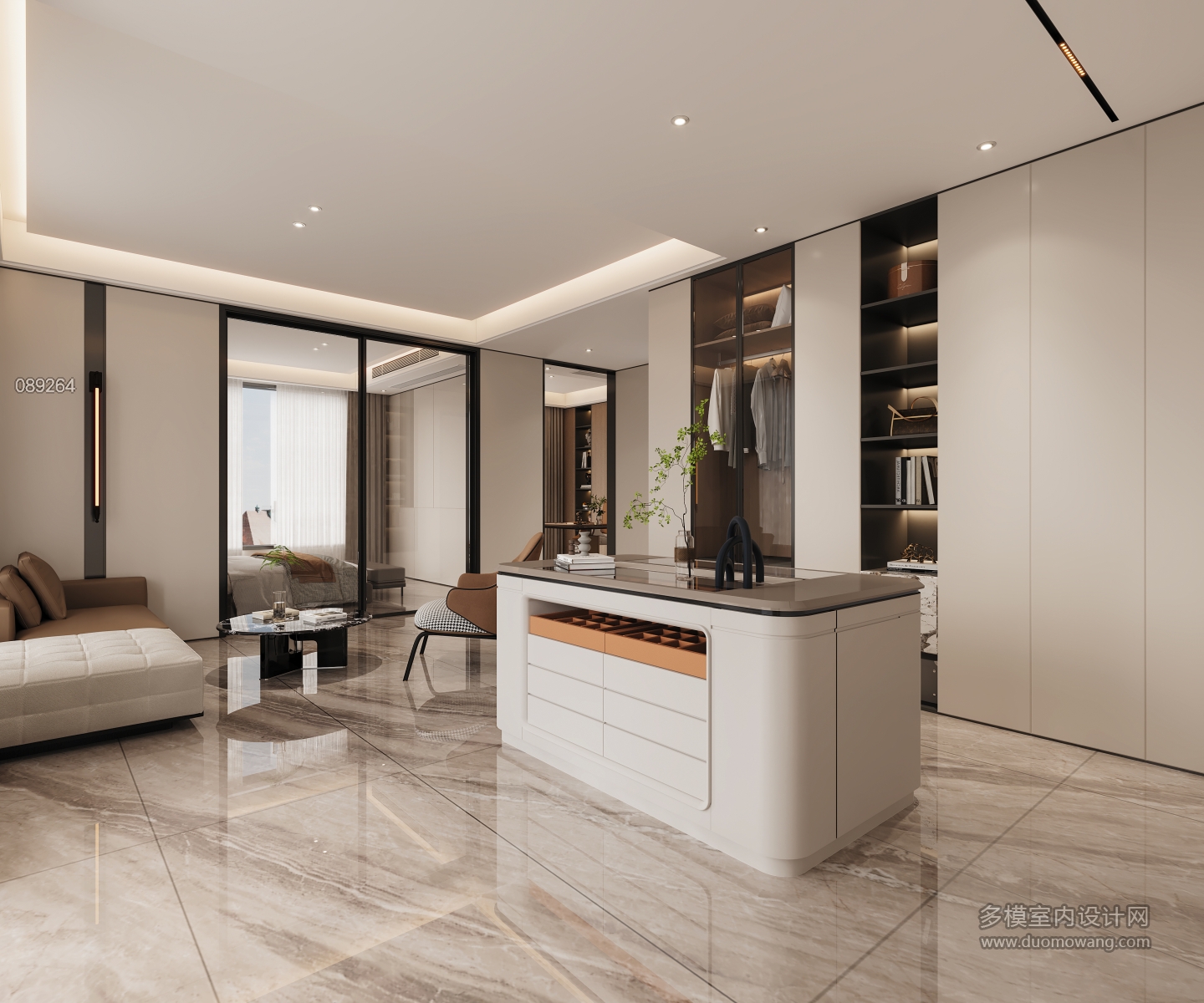 三楼起居室视角1