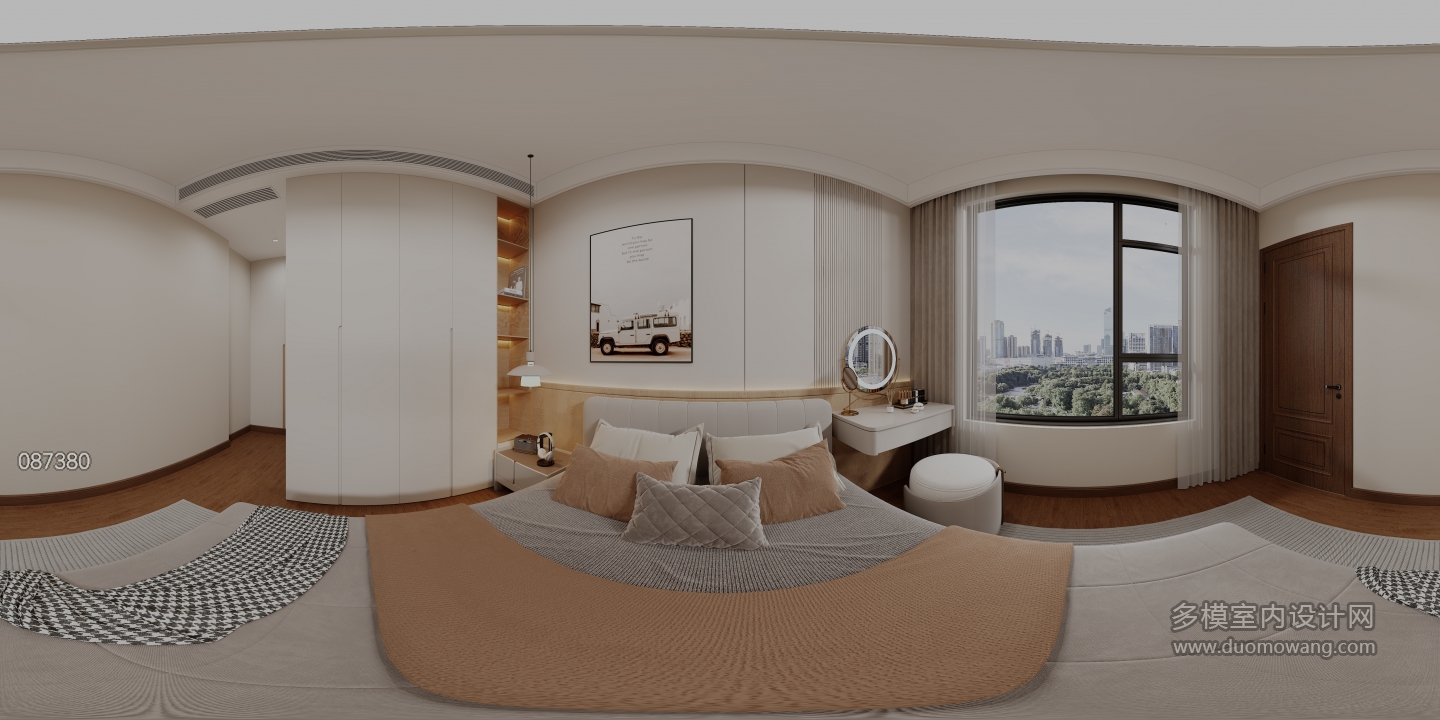 中古风女儿房全景