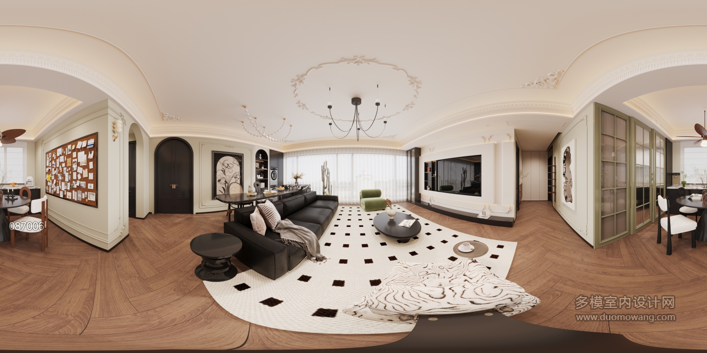 复古客餐厅全景