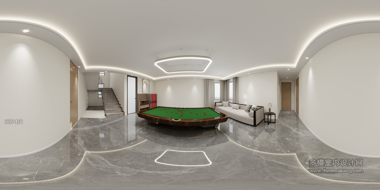 现代简约2F台球室