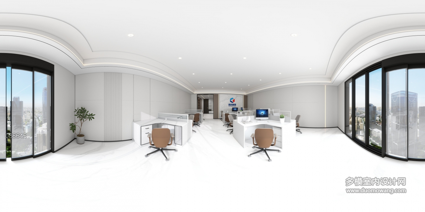 现代办公室大厅