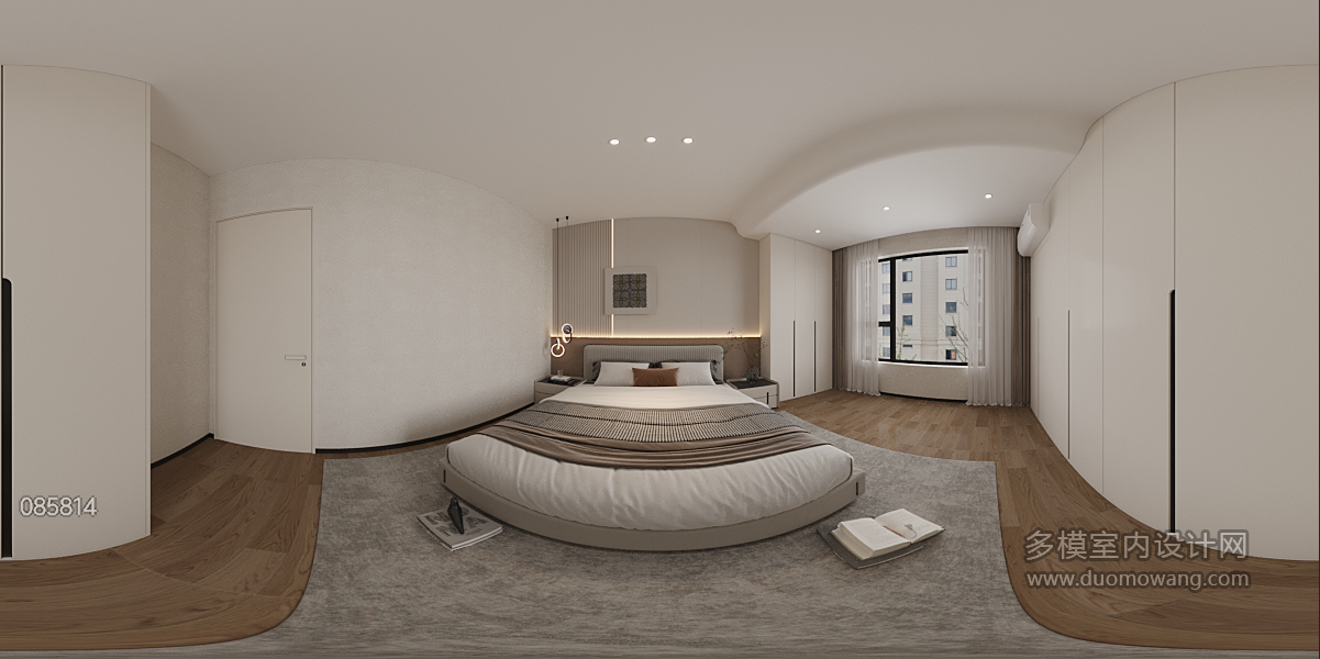 现代一层长辈房全景