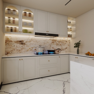 法式地下室-厨房