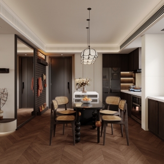 法式复古 入户门 静态