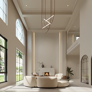 简法复古客厅001