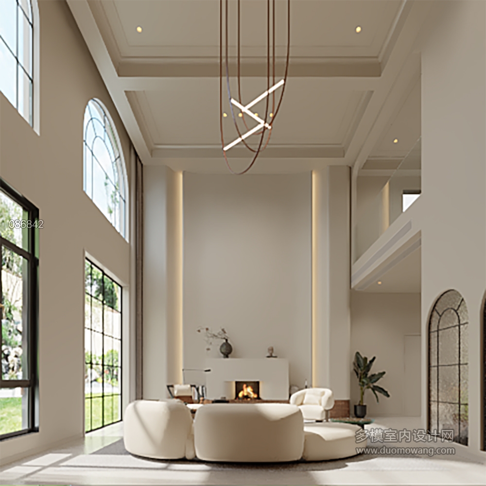 简法复古客厅001