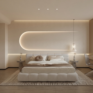 现代 主卧 单张