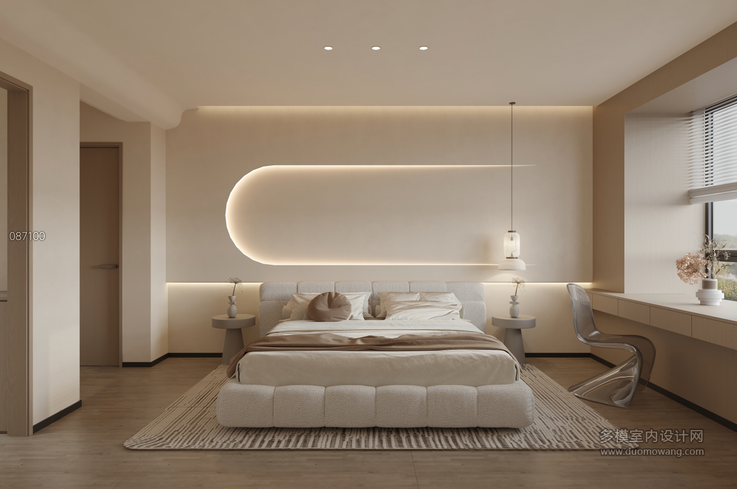 现代 主卧 单张
