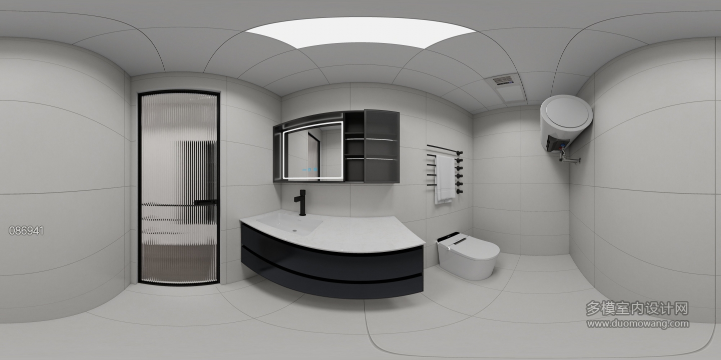 现代简约卫生间