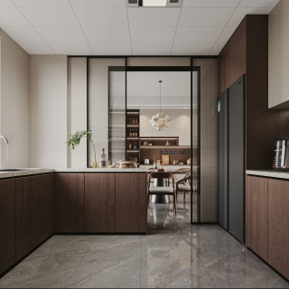 中古风厨房特写2