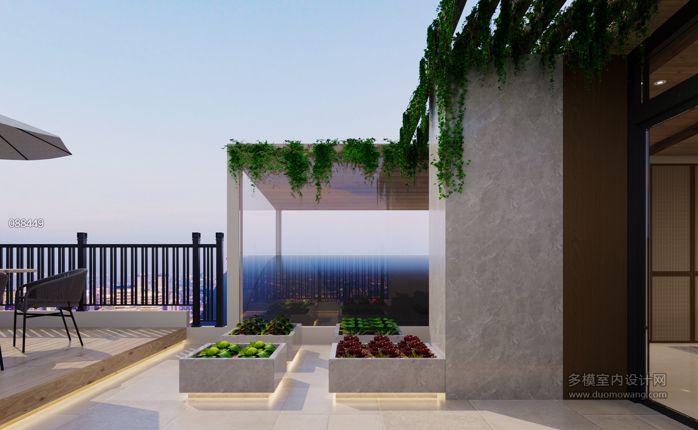 宋式美学三楼菜地